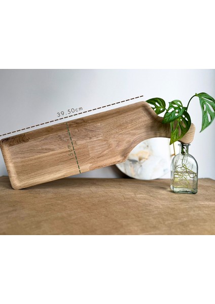 Masif Meşe Şarküteri - Peynir Sunum Tabağı 15X39.50CM fiyatları