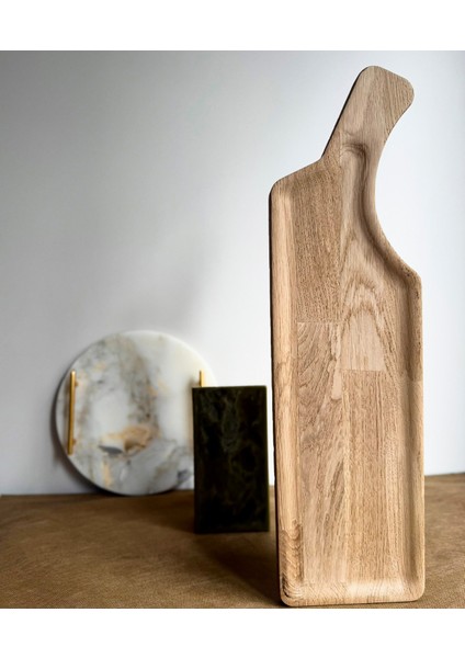 Masif Meşe Şarküteri - Peynir Sunum Tabağı 15X39.50CM modelleri