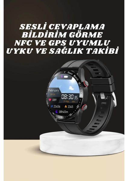 Yeni Model Akıllı Saat Gps Uyumlu Uyku ve Sağlık Takibi Sesli Görüşme fiyatları