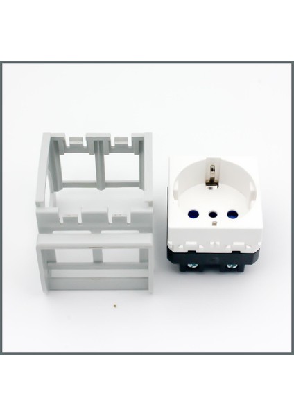 Ray Tipi Schuko Priz (2 Modül) 16A 250V 2P+T (IT/DE) P17-P30)