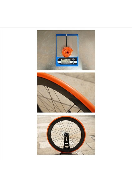 3x Ultralight Bisiklet Iç Tüp 700 x 18-32C Yol Bisiklet Tpu Lastik 700C 65MM Uzunluk Fransız Valf Süper Işık Tüpü (Yurt Dışından) modelleri