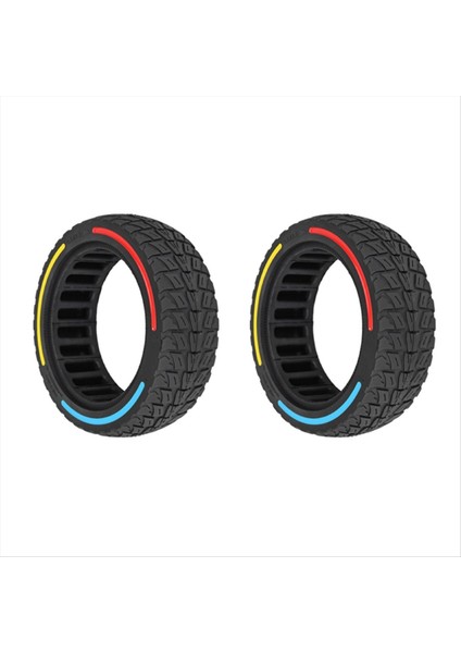 2pcs 8 5 Inç Scooter Katı Lastik 8 5x2 5 Katı Petek Şok Emisyonu Dualtron Mini Için Uyumlu Renkli (Yurt Dışından)