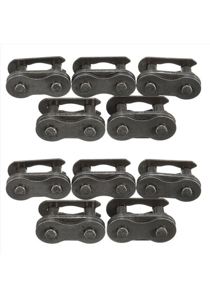 10 Set 415 Zincir Master Link 80CC 2 Zamanlı Motorlu Bisiklet Gaz Motoru Parçaları (Yurt Dışından)