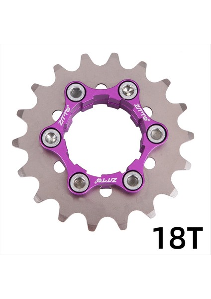 Ztto Bisiklet Volan Tek Hızlı Dişli 18T Tek Dişli Sabit Bisiklet Dişi (Yurt Dışından) indirimleri