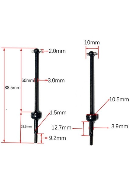 4pcs Wltoys Için Metal Milini ve Tekerlek Somunu 144001 144010 124007 124016 124019 124018 Rc Araba Yükseltme Parçaları Siyah (Yurt Dışından) fırsatları