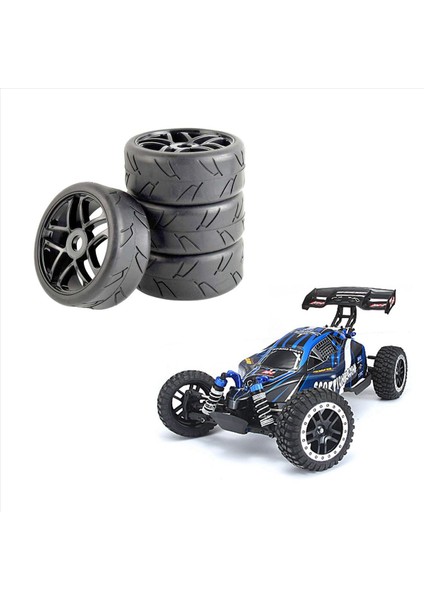 8 Adet 1/8 Buggy Lastikleri ile Rc Için 17MM Hex Göbeği Rc Off Rc Için Hsp Hpi Kyosho Traxxas Lastikler Aksesuarlar Siyah (Yurt Dışından) modelleri