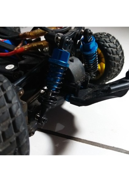 4 Adet Yağ Ayarlanabilir 65MM Şok Emici Damper Rc Araba 1/18 Wltoys A959 A969 A979 K929 Losi Tamiya Mor ve Mavi (Yurt Dışından) modelleri