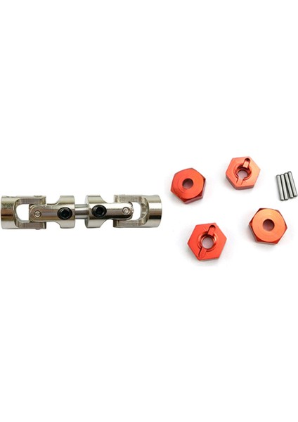 12MM Birleştirici Tekerlek Hub Metal Cvd&#39 Li Hex Adaptörü MN86K MN86K MN86 MN86S Mn G500 Için (Yurt Dışından)