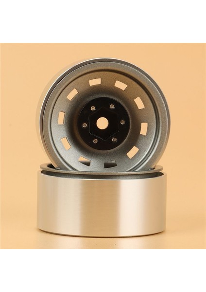 4pcs 1 9 Inç Metal Beadlock Tekerlek Göbeği 1/10 Rc Paletli Araba Titanyum Için (Yurt Dışından) modelleri