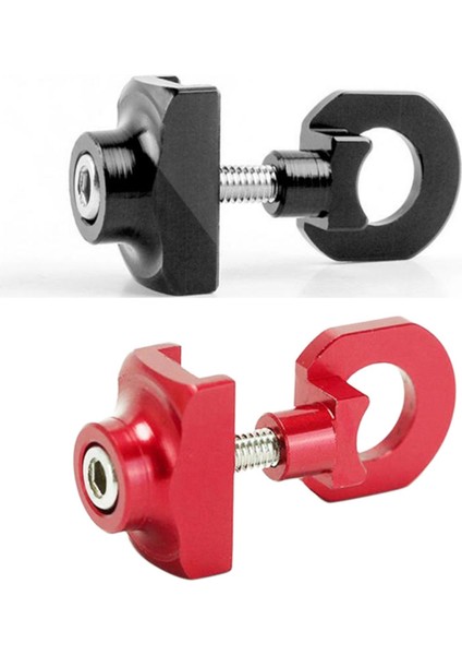 2 Adet Bisiklet Zinciri Gerginliği Ayarlayıcı Alüminyum Alaşım Bisiklet Bağlantı Elemanı Cıvatası Tek Hızlı Bisiklet Cıvatası Vida Siyah ve Kırmızı (Yurt Dışından) indirimleri