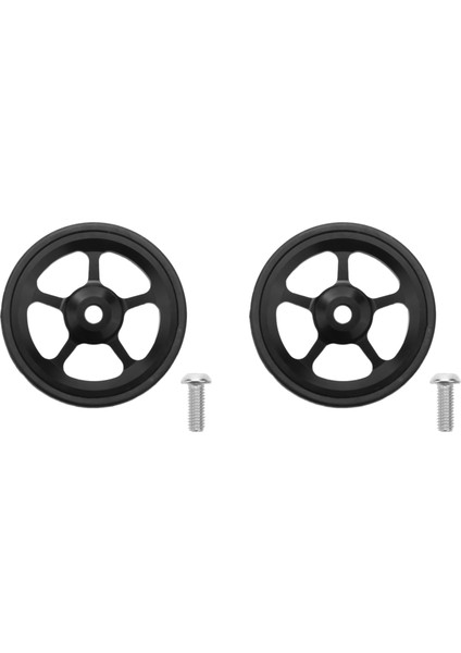 2 Çift Bisiklet Kolay Alüminyum Alaşım Süper Hafif Kolay Tekerlekler Cıvataları Brompton Için (Yurt Dışından) fiyatları