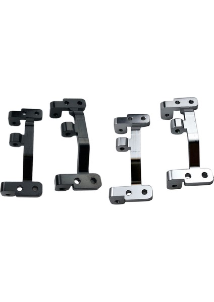 2 Çift Metal Çekme Çubuk Taban Koltuğu Wpl C24 C14 C14K C24K 1/16 Rc Araç Yükseltme Parçaları - Siyah ve Gümüş (Yurt Dışından)