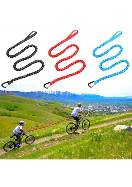 3pcs Bisiklet Çekme Halat Bisiklet Halat Dağ Bisikleti Ebeveyn-Çocuk Çeken Halat Uygun Römork Halat (Yurt Dışından) fırsatları