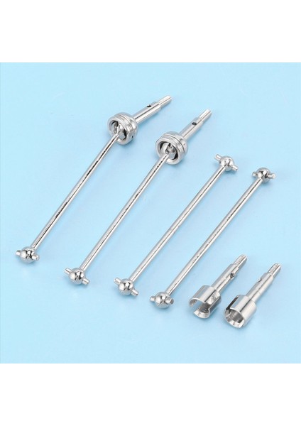 16PCS Metal Ön ve Arka Cvd Mili Wltoys 144001 124018 124019 Rc Araba Yükseltme Parçaları Aksesuarları (Yurt Dışından) modelleri
