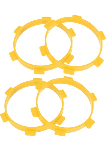 4pc Kauçuk Lastik Montaj Tutkal Bantları Çap 85MM Rc Parçaları Için 1/8 Buggy 1/10 Kısa Kurs Kamyon Aksesuarları Araçlar Sarı (Yurt Dışından)