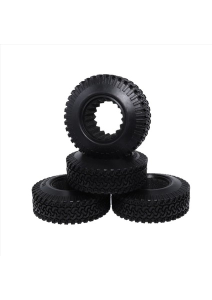 8pcs Rc 1 10 Paletli Beadlock Wheels Lastik 1 9 Inç Kauçuk Tekerlek Lastiği 98MM Lastik Rc Araba Kamyonu Eksenel SCX10 (Yurt Dışından) modelleri