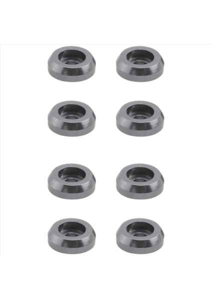 8pcs Metal Bağlantı Çubuk Vidalı Conta Şim Yıkayıcı Wpl C14 C24 C34 C44 Mn D90 D91 D99S Rc Car Gri (Yurt Dışından)