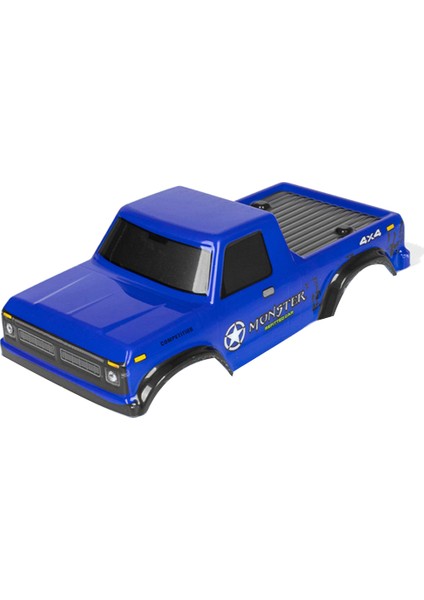 Eksenel SCX24 Için Yumuşak Plastik F150 Gövde Kabuğu 1/24 Rc Paletli Araba Dıy Yükseltmeleri Parçalar Mavi (Yurt Dışından)