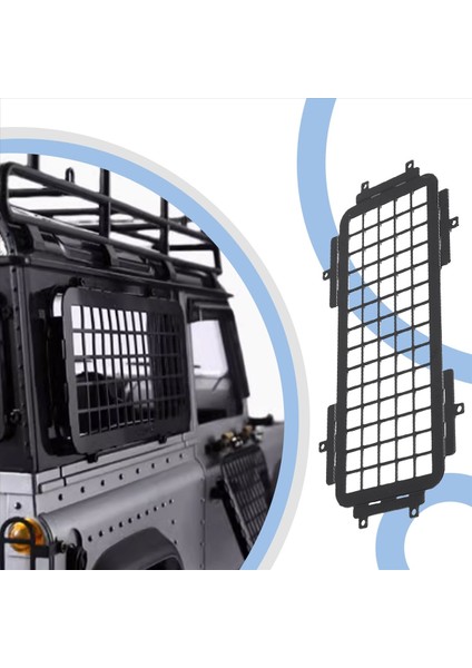 Mn D90 Mn-90 D99S MN99S Metal Stereoskopik Pencere Mesh Koruyucu Net 1/12 Rc Araba Yükseltme Parçaları Aksesuarları (Yurt Dışından) fırsatları