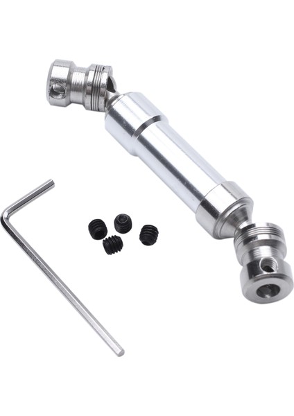 1pcs Metal Arka Merkez Şaftı Cvd Şanzıman Mil 1 12 Wltoys 12428 12423 Rc Araba Kısa Kurs Çöl Buggy Off-Road Gümüş (Yurt Dışından) modelleri