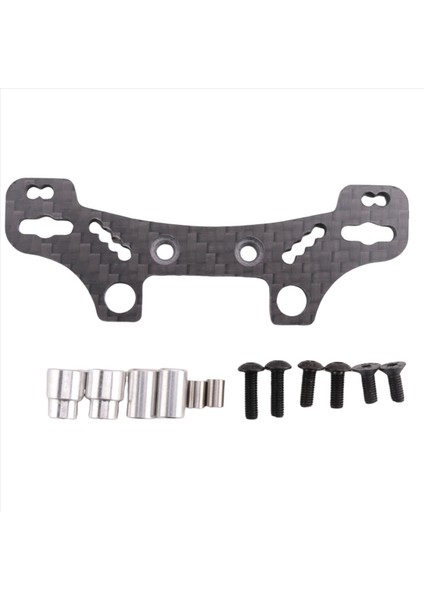 Tamiya Için Karbon Fiber Şok Kulesi TT02 Tt-02 TT02D TT02R TT02T 1/10 Rc Off Yol Araç Isimleri Parçaları (Yurt Dışından)