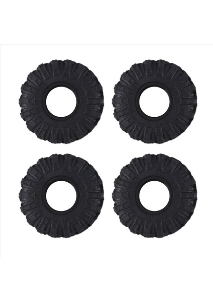 4pcs 62MM 1 0 Inç Tekerlek Lastikleri Yumuşak Çamur Arazi 1/24 Rc Prıger Araç Axıal SCX24 Gladyatör Bronco Parçaları (Yurt Dışından)
