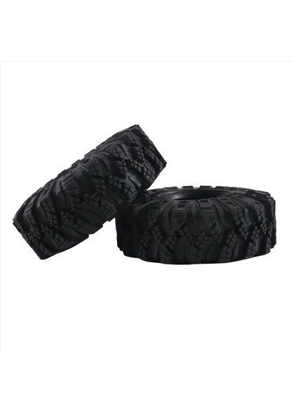 4pcs 62MM 1 0 Inç Tekerlek Lastikleri Yumuşak Çamur Arazi 1/24 Rc Prıger Araç Axıal SCX24 Gladyatör Bronco Parçaları (Yurt Dışından) modelleri