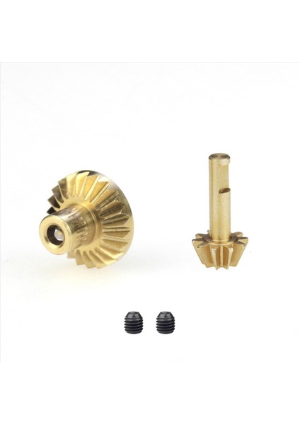 32PCS Pirinç Ön ve Arka Aks Dişli Dişli Dişli Yükseltme Aksesuarları Wpl C14 C14 C24 B24 B36 Mn D90 D99 MN99S Parçalar (Yurt Dışından) fırsatları