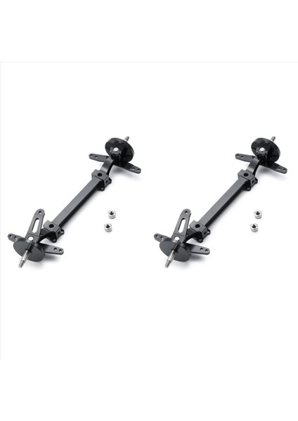 2x Metal Ön Aks Direksiyon Montaj Bağlantı Kutup Bağlantı Çubuğu Tamiya Için Güç Yok 1/14 Rc Kamyon Traktör Araç Parçaları 1 (Yurt Dışından)
