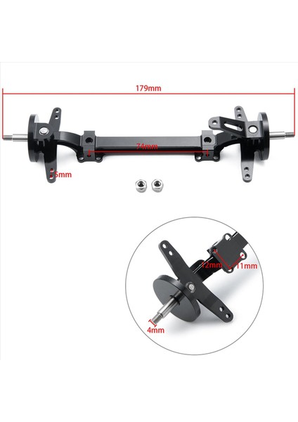2x Metal Ön Aks Direksiyon Montaj Bağlantı Kutup Bağlantı Çubuğu Tamiya Için Güç Yok 1/14 Rc Kamyon Traktör Araç Parçaları 1 (Yurt Dışından) fiyatları