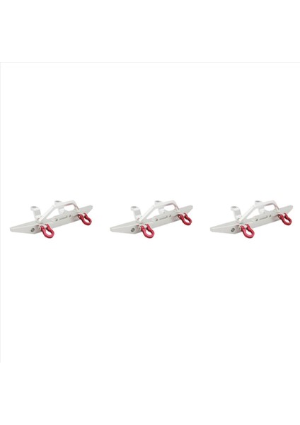 Mn Için 3x Metal Ön Tampon D90 D91 D91 D96 MN90 MN99S 1/12 Rc Araba Yükseltme Parçaları Aksesuarları Gümüş (Yurt Dışından)
