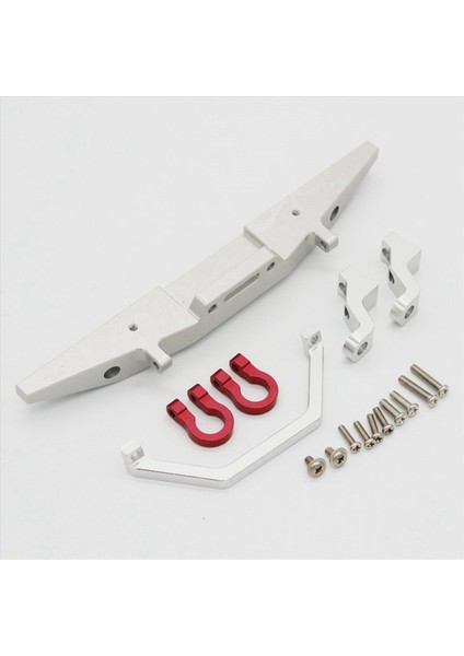 Mn Için 3x Metal Ön Tampon D90 D91 D91 D96 MN90 MN99S 1/12 Rc Araba Yükseltme Parçaları Aksesuarları Gümüş (Yurt Dışından) modelleri