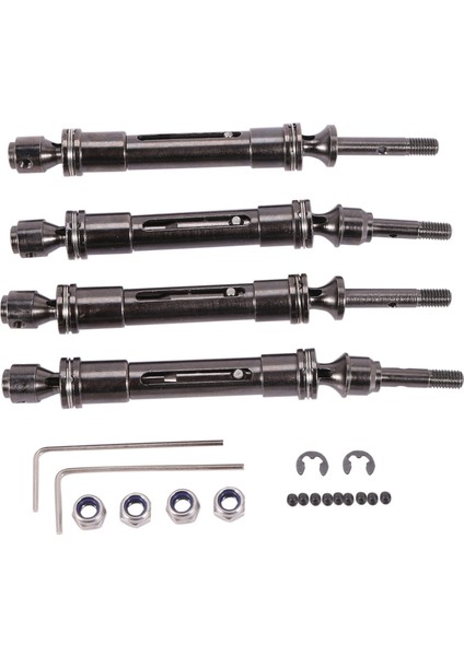 Cvd Mil Montaj Traxxas 1/10 Slash 4x4 Stampede Vxl 2WD 6851R 6851X 6852R 6852X Ön ve Arka (Yurt Dışından)