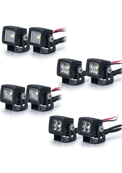 LED Işıklar Parlak Farlar 1/10 Rc Prıger Car Trx4 Eksenel SCX10 90046 Wraıth RR10 Vs4-10 Redcat Gen8 D (Yurt Dışından) fiyatları