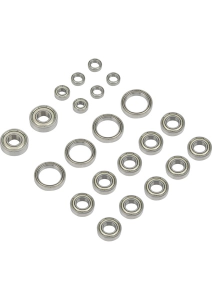 22PCS Top Rulman Kiti 1/8 Arrma Kraton Typhon Talion Senton Outcast Featorious 6s Blx Rc Araba Yükseltme Parçaları (Yurt Dışından)