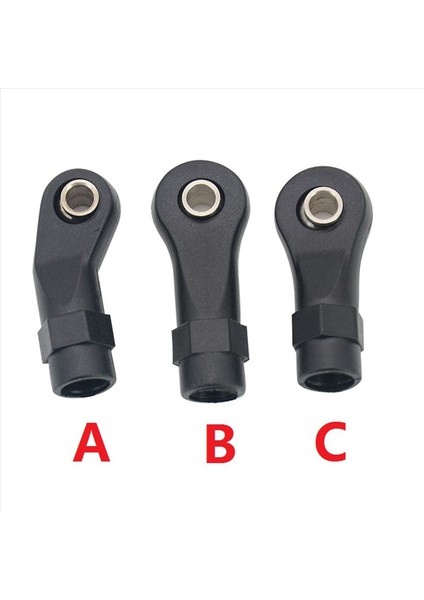 60PCS Plastik M4 Çubuk Uçlar Bağlantı Topları Kafa Bağlantı Bağlantısı 1/10 Rc Prıgler Araç Traxxas Trx-4 Trx4 Parça Aksesuarları (Yurt Dışından) fırsatları