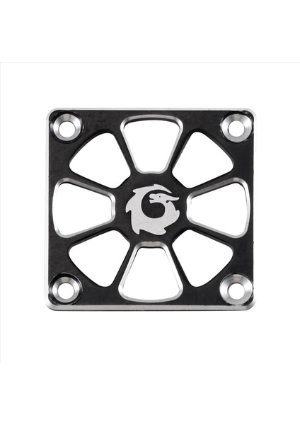 Roket Soğutma Fanı 40MM Karbon /metal Soğutma Fan Kapağı Rc Motor Esc Soğutma Fanı Koruyucu Kapak Muhafızları Siyah (Yurt Dışından)