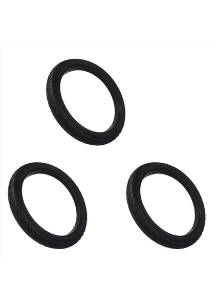 3pcs 16 Inç 16 x 1 75 Bisiklet Katı Lastikler Bisiklet Bisiklet Lastikleri 16 x 1 75 Siyah Kauçuk Kalıcı Lastik Bisiklet Lastik (Yurt Dışından)