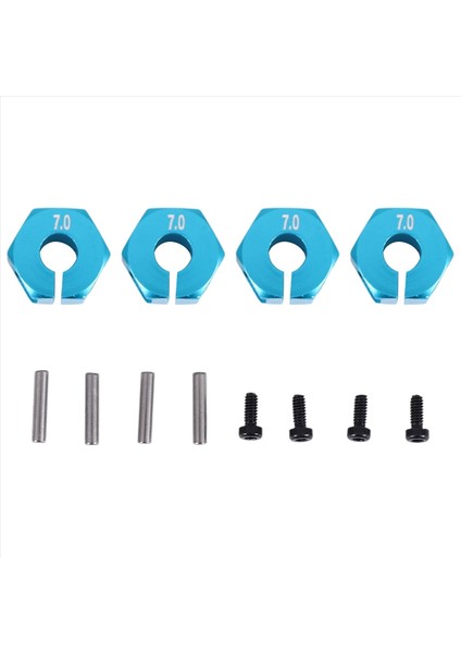 Rc Mavi Alüminyum 7 0 Tekerlek Hex 12MM Pim Vidaları 4p Hsp Hpı Tamiya Ca (Yurt Dışından) fiyatları