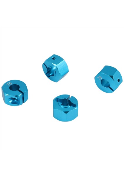 Rc Mavi Alüminyum 7 0 Tekerlek Hex 12MM Pim Vidaları 4p Hsp Hpı Tamiya Ca (Yurt Dışından) fırsatları