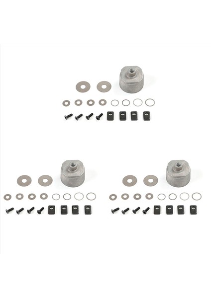 3x Diferansiyel Dişli Kabukları Kit 1/8 Hpı Için Uygun Yarış Savage Xl Flux Rovan Torland Fırçasız Kamyon Parçaları (Yurt Dışından)