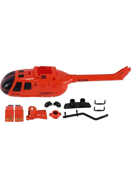 C186 C-186 Pro Kabuk Kapağı Seti Rc Helikopter Yedek Parçalar Yükseltme Aksesuarları Turuncu (Yurt Dışından)