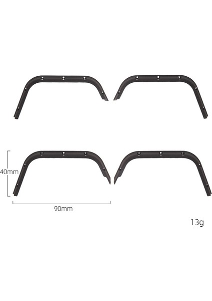 4pcs Mn D90 Mn-90 D91 D96 D99 MN99S 1/12 Rc Araba Yükseltme Parçaları Aksesuarları (Yurt Dışından) modelleri