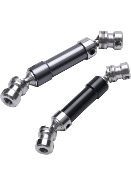 2pcs Metal Arka Merkezi Şaftı Cvd Şanzıman Mil 1 12 Wltoys 12428 12423 Siyah ve Titanyum (Yurt Dışından) modelleri