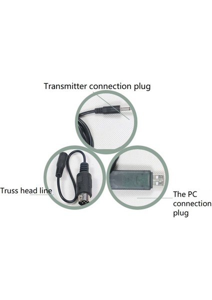 Flysky FS-SM100 SM100 Rc USB Uçuş Simülatörü Fms Kablo Seti Fs-I6 I10 I6X Fs-T6 FS-CT6B TH9X Rc (Yurt Dışından) modelleri