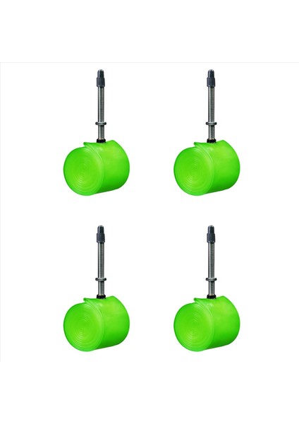 4x Bisiklet Iç Tüp Ultralight Yol Bisiklet Tpu Tpu Lastik 700C 18 23 25 28 32C Uzunluk Fransız Valf Iç Tüp 80MM (Yurt Dışından)