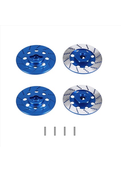 4pcs Metal Fren Disk Tekerleği Jant Kutusu Metal Onay Adaptörü 12/10 Sakura D4 Yol Yarışı Rc Araç Parçaları Lacivert (Yurt Dışından) fiyatları