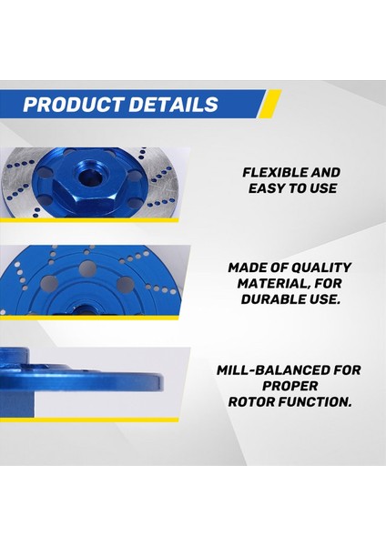 4pcs Metal Fren Disk Tekerleği Jant Kutusu Metal Onay Adaptörü 12/10 Sakura D4 Yol Yarışı Rc Araç Parçaları Lacivert (Yurt Dışından) indirimleri