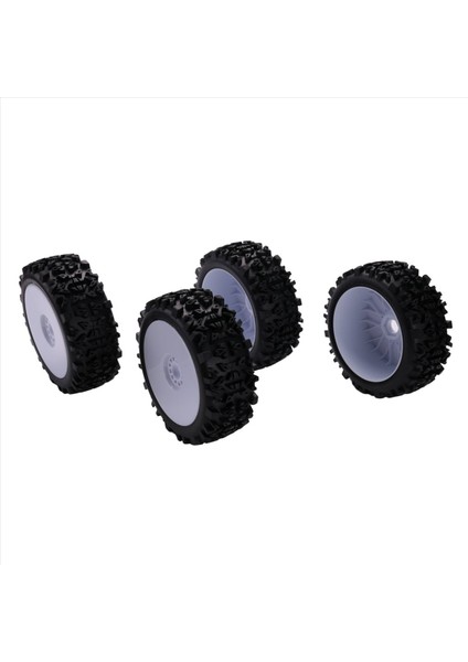 4 x 17MM Hub Tekerlek Jant ve 1/8 Off-Road Için Derin Diş Lastiği Rc Araba Buggy Redcat Takımı Losi Vrx Hpı Kyosho Hsp Hobao Carson (Yurt Dışından) modelleri