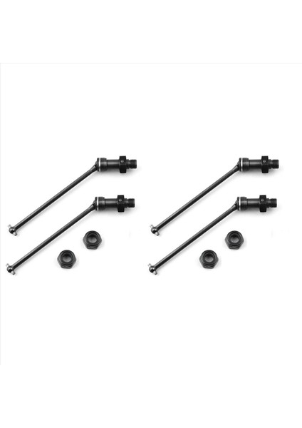 4pcs Metal Sürücü Şaft Cvd EA1061 Jlb Racing Cheetah 11101 21101 J3 Hız 1/10 Rc Araba Yükseltme Parçaları Aksesuarları (Yurt Dışından)